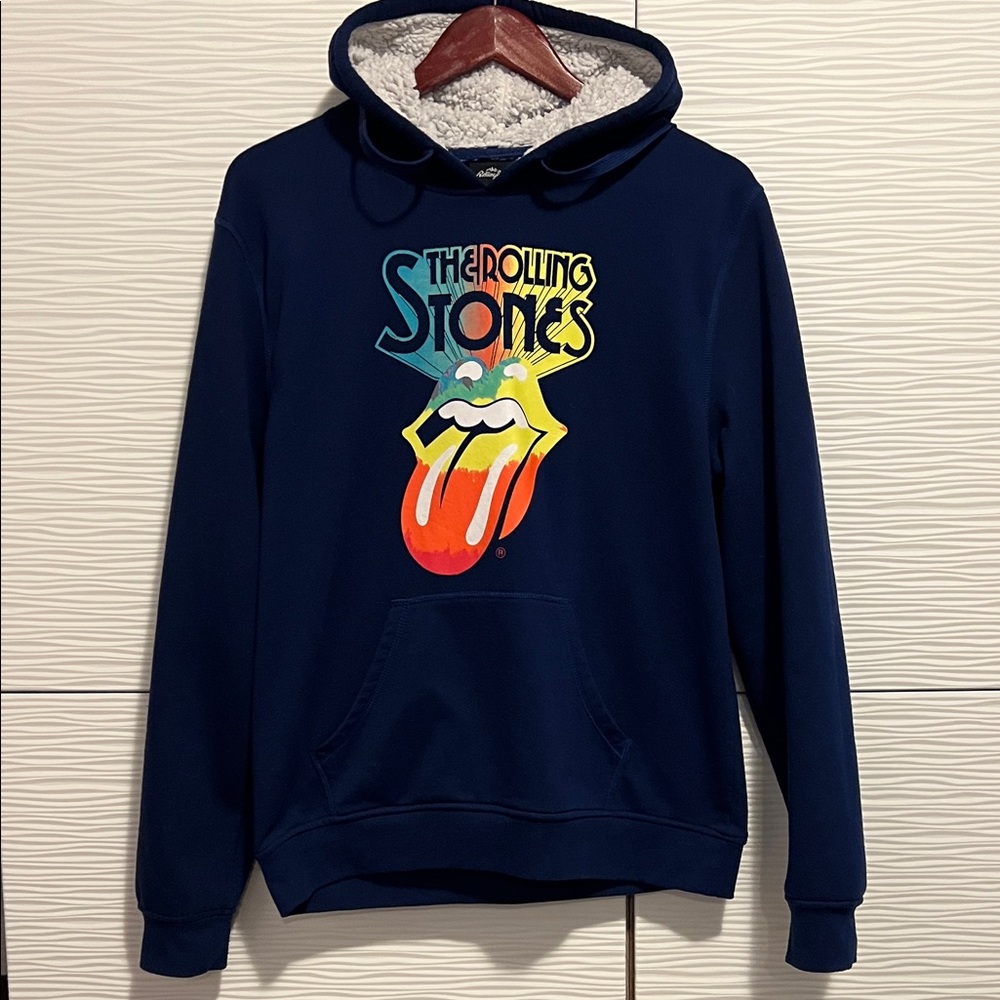 The Rolling Stones Navy Blue hoodie